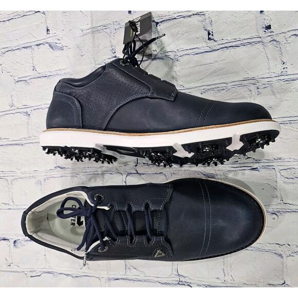 Cuater by Travis Mathew The Legend Golf Shoes 4MR214 Navy Blue MENS SIZE 10.5 - Picture 5 of 11